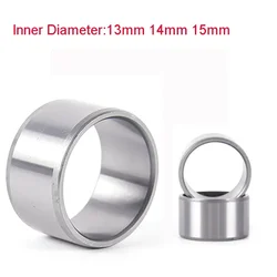 1pcs Bearing Steel Needle Roller Sleeve Bearings Bush Oilless Bushing Sleeve Bearing Inner Ring Inner Diameter 13mm 14mm 15mm