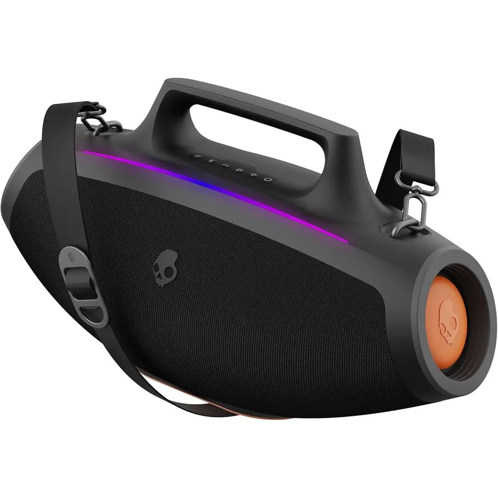 

Lieworks Barrel Bluetooth Boombox Speaker – Water-Resistant WirelPortable Speaker, with LED Lightshow e, 12 Hour Battery, Multi-