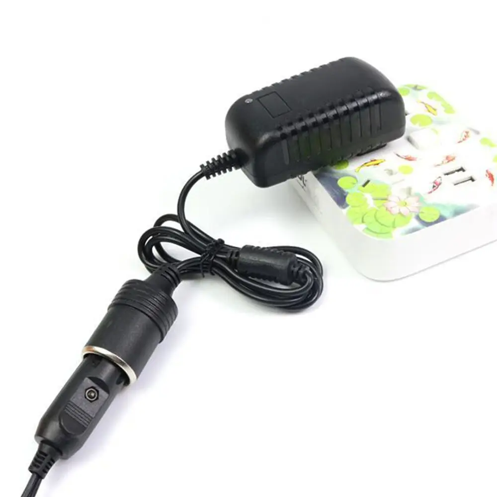 2A/1A/3A/600mA Home Heat Resisting To 12V AC/DC 240V Mains Plug Power Adapter Converter Cigarette Lighter Socket Car Charger