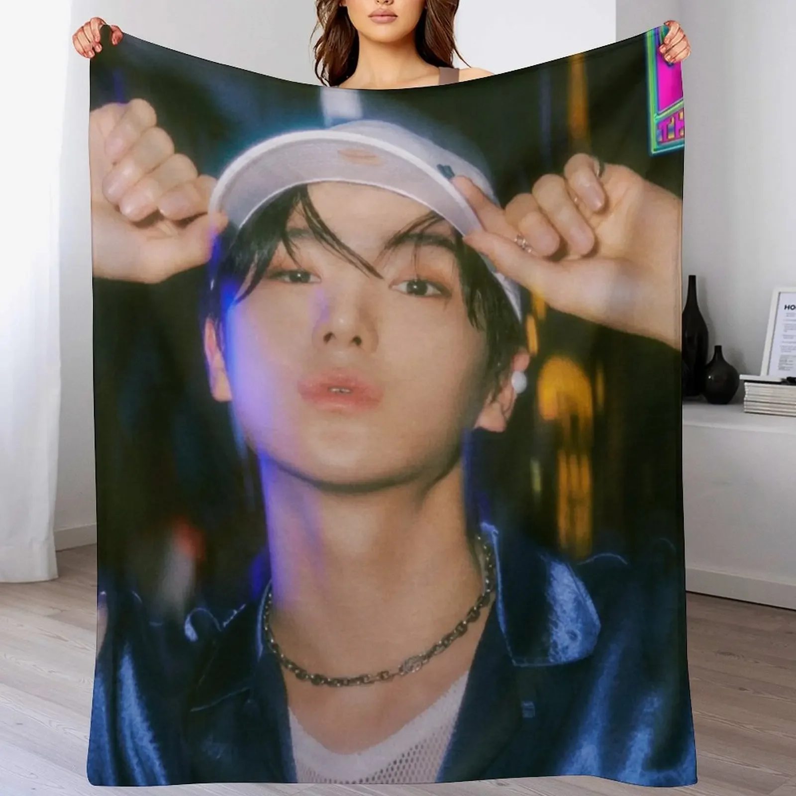 

hyunjae Throw Blanket for winter blankets ands Decorative Throw Warm Blankets