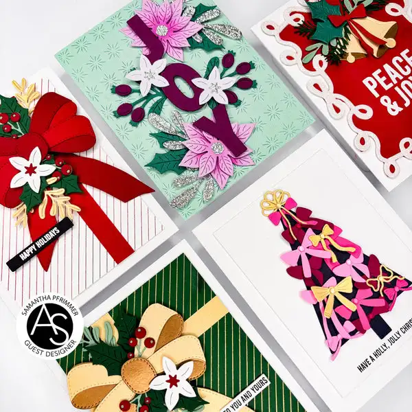 

Bow Bouquet Tree Metal Cutting Dies Stencil for DIY Decorating Scrapbook Paper Gift Card Album Embossing Craft Christmas 2025