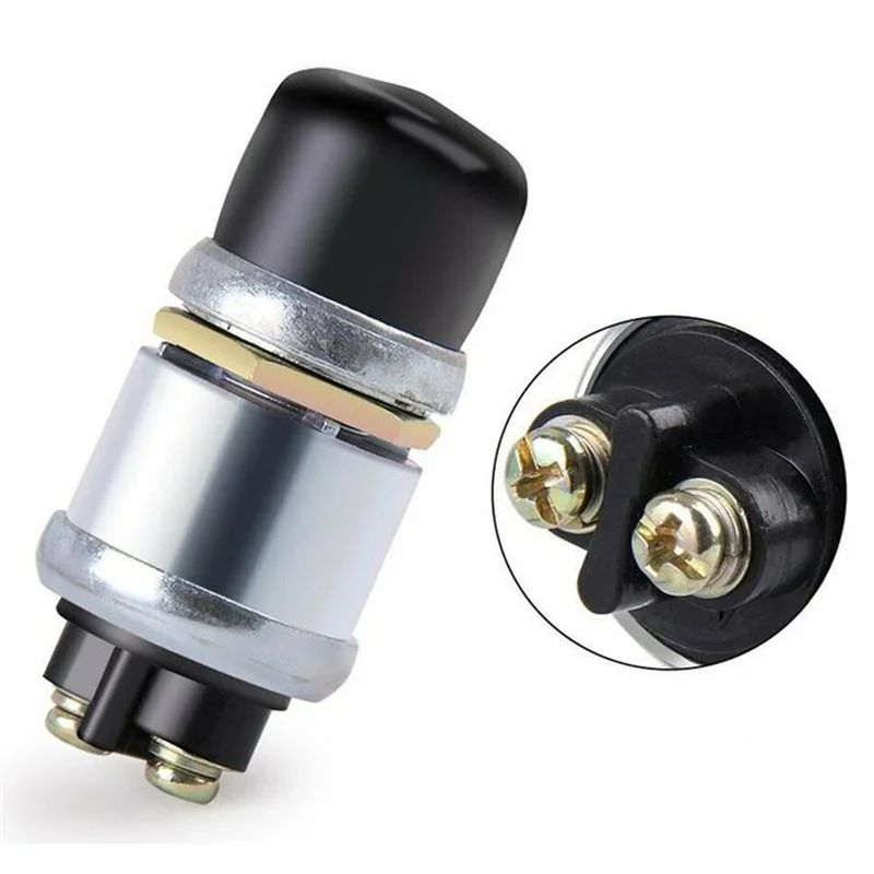 

RMWIN-12V 50A сверхмощный мгновенный кнопочный переключатель 12V 50A мгновенный пусковой переключатель для автомобиля, грузовика, лодки