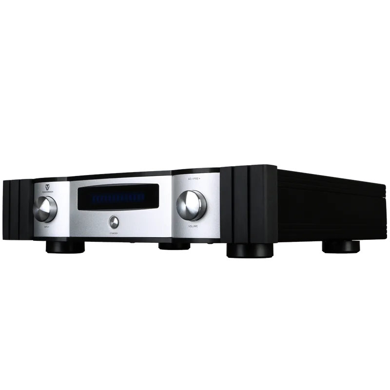 OEM/ODM All Black Design Hi-Fi Music Audio Stereo DSD Preamplifier High-end Decoder Fully Balanced Stereo Analog Audio Output