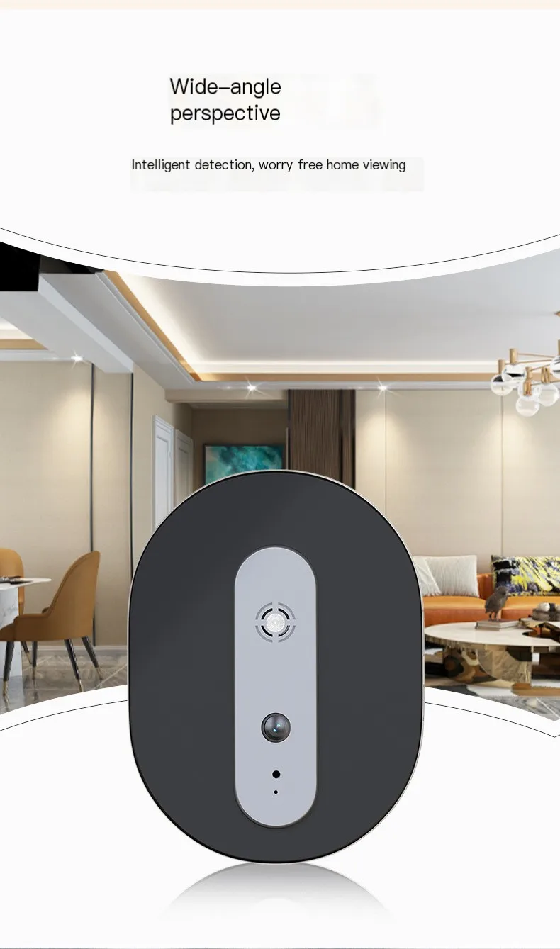 

Умная камера AI с распознаванием домашних животных, автоматическим отслеживанием, ночным видением и изображением высокой четкости, подходит для домашнего использования.