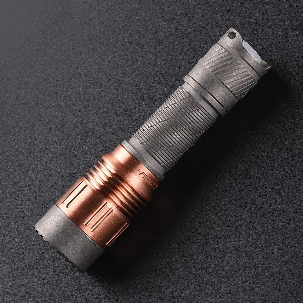Convoy T6 Copper Head SFT25R Flashlight 300-1200LM Torch Light