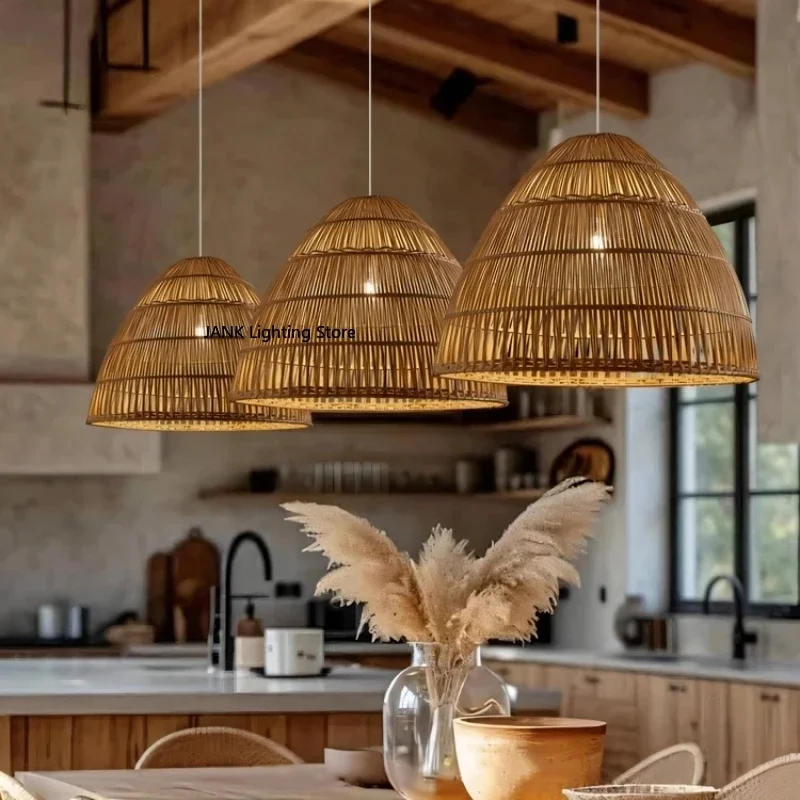 TechHPWabi Sabi Style Restaurant Chandelier Retro Living Room Bedroom Countryside Homestay Hotel