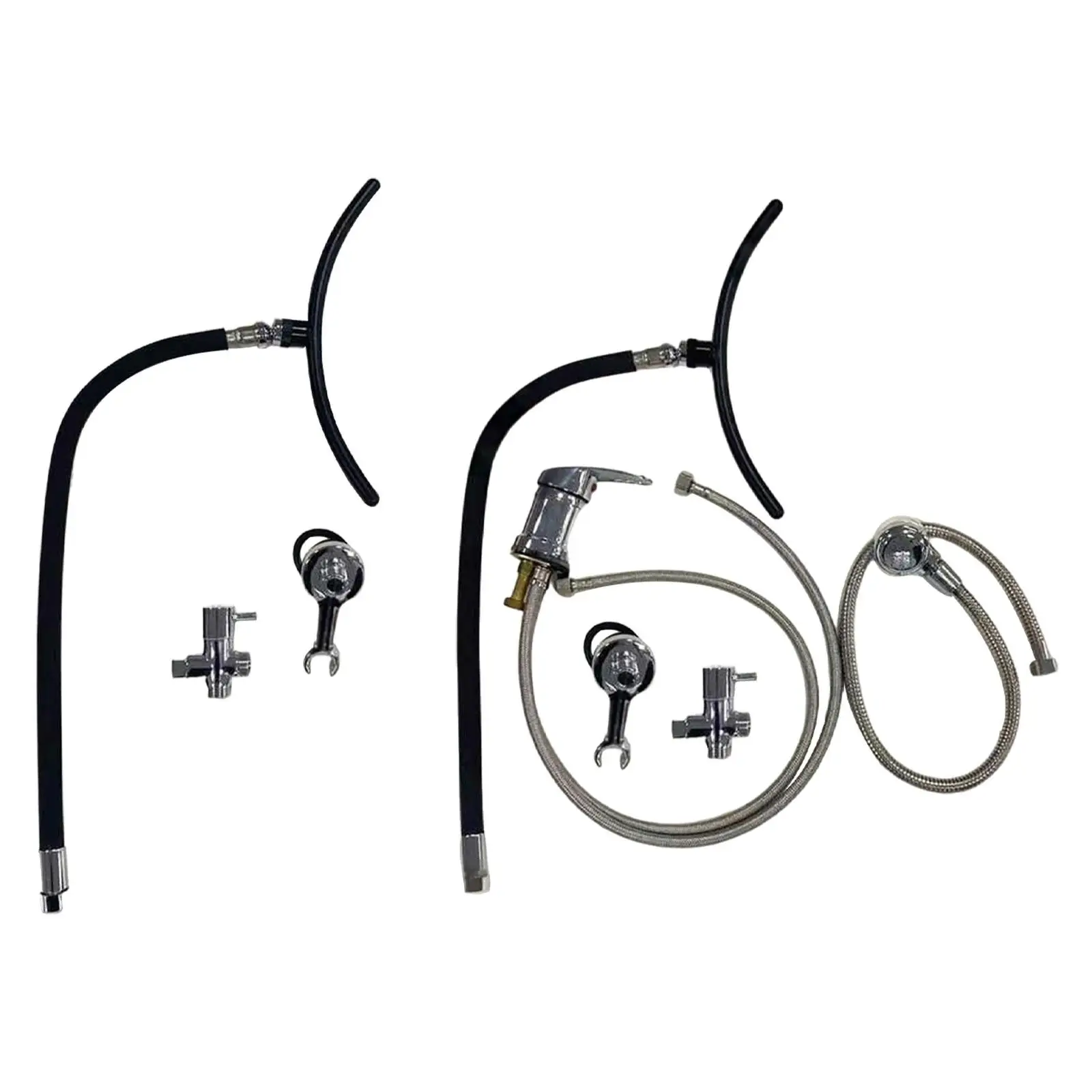 

Head SPA Waterfall Equipment Shampoo Bed Accessories Adjustable for Salon