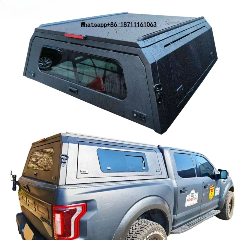 

Sale 5.5 6.5 Feet Hardtop Short Bed Smart Cap Aluminum Camper Shell Truck Toppers Hard Canopy for 2023 2024 2025 F150
