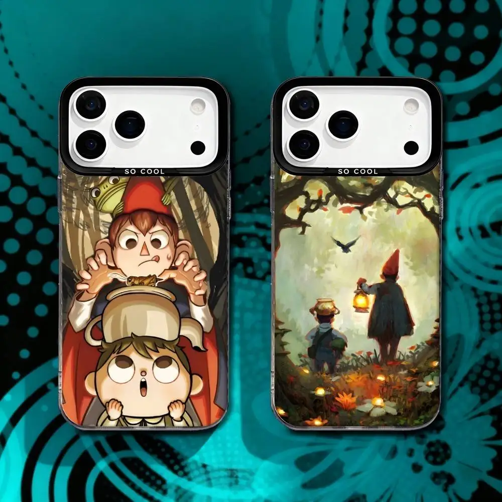 

O-Over The Garden Wall Phone Case For iPhone 17,16,15,14,13,12,X,8,Pro,Max,Plus,SE4,Air,Mini HD Black IMD Matte