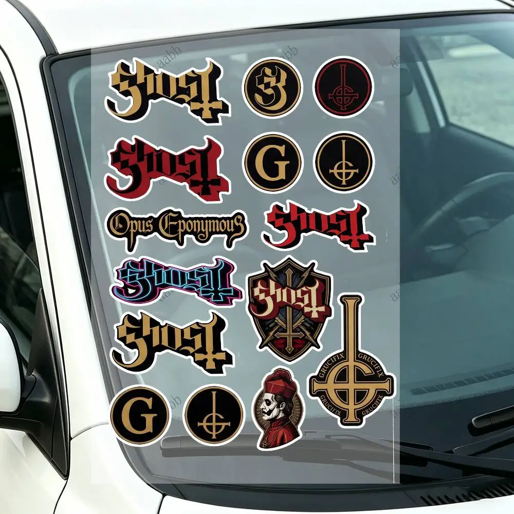 G-Gho S-st Custom Motorcycle Sticker Kit Reflective Decal Set For Helmet Tank Fairing Body Graphics