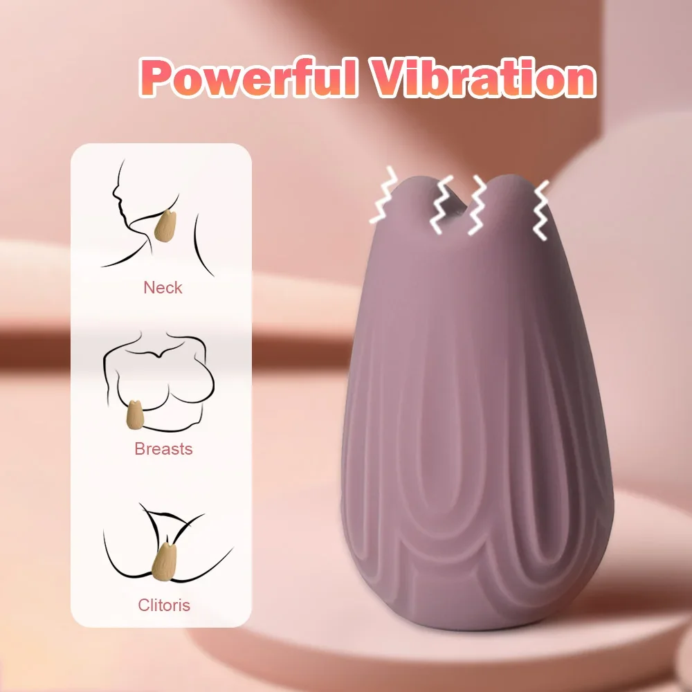 พรีเมี่ยมซิลิโคน Clitoris หัวนม Vibrator กันน้ําสําหรับผู้หญิง,หญิง Clitoral Stimulator Clit Body Massager,ของเล่นสําหรับผู้ใหญ่