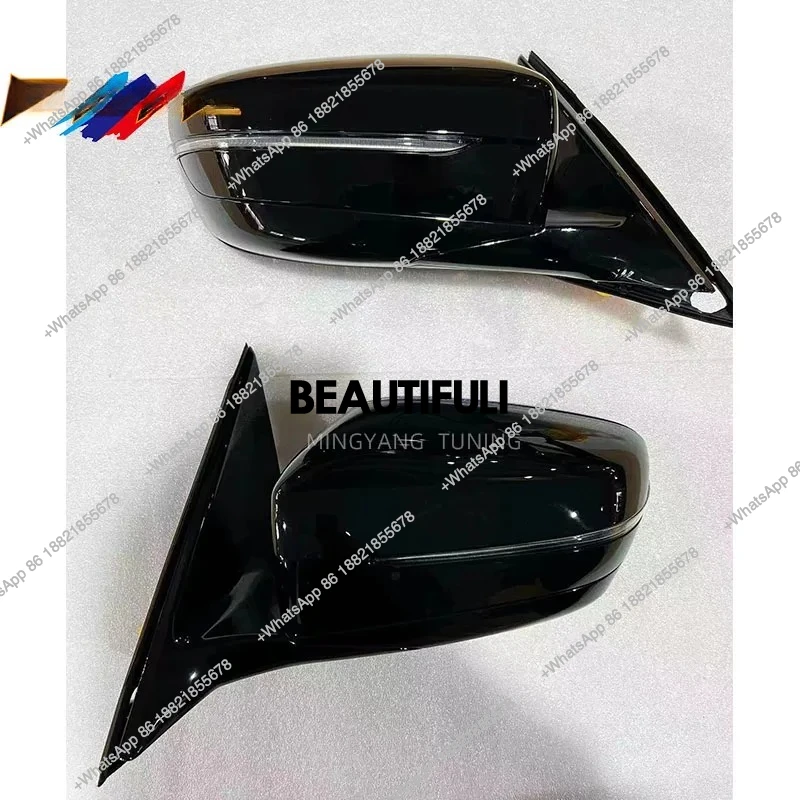Auto Mirror F10 Upgrade to G30 Rearview Mirror Turn signal for  F10 F18 Side Mirror