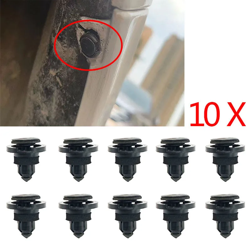 10/20X 909140055 Sill Side Skirt Panel Molding Retainer Push In Rivet Clip For Subaru Outback Forester Exiga Ya Levorg Vm Ascent