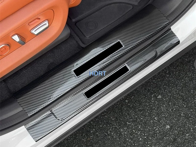 Car Style Accessories For GAC Trumpchi S9 2025 + Door Sill Threshold Scuff Welcome Pedal Rear Bumper Trunk Tail Boot Plate Cover
