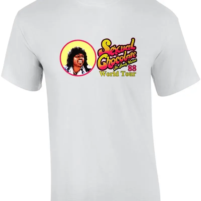 Sexual Chocolate - Mr. Randy Watson 88 World Tour - Coming To America - 80's ... T shirt