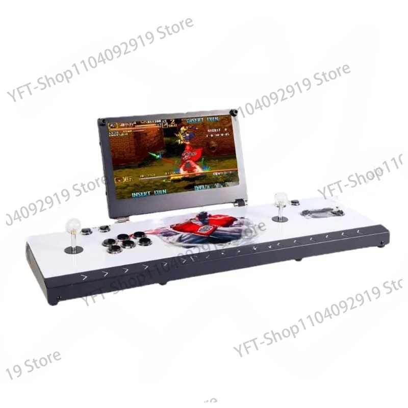 Game console 2024 new portable folding all-in-one machine double big joystick home arcade