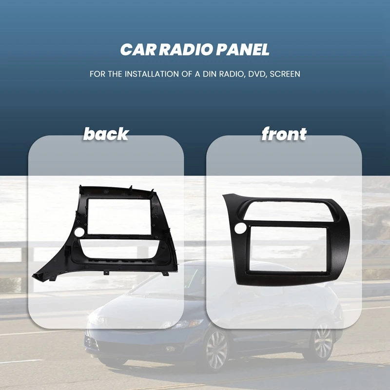 Stereo Cd Panel Dash Mounting Installation Trim Kit (178x102Mm) New Arrivals in Stock