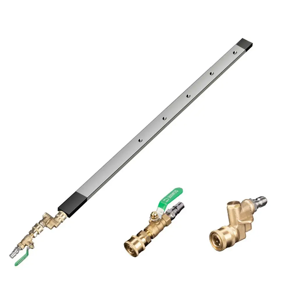 60cm Rod Valve Quick Connect Air Tube Joint Universal Car Radiator Cleaner Detachable Flexible Hose For Auto Maintenance