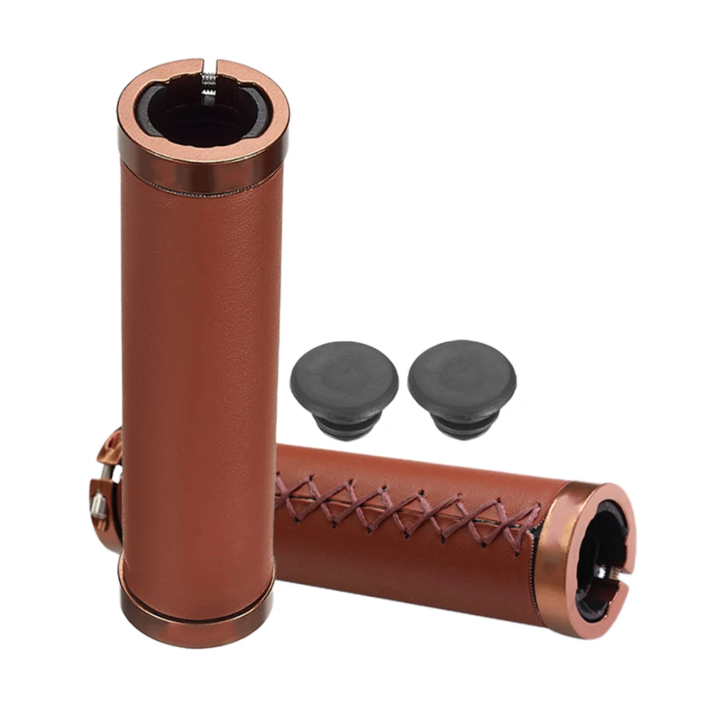 

Ручки руля с двойной фиксацией для горных велосипедов. Винтажный дизайн с функциями противоскольжения и амортизации.