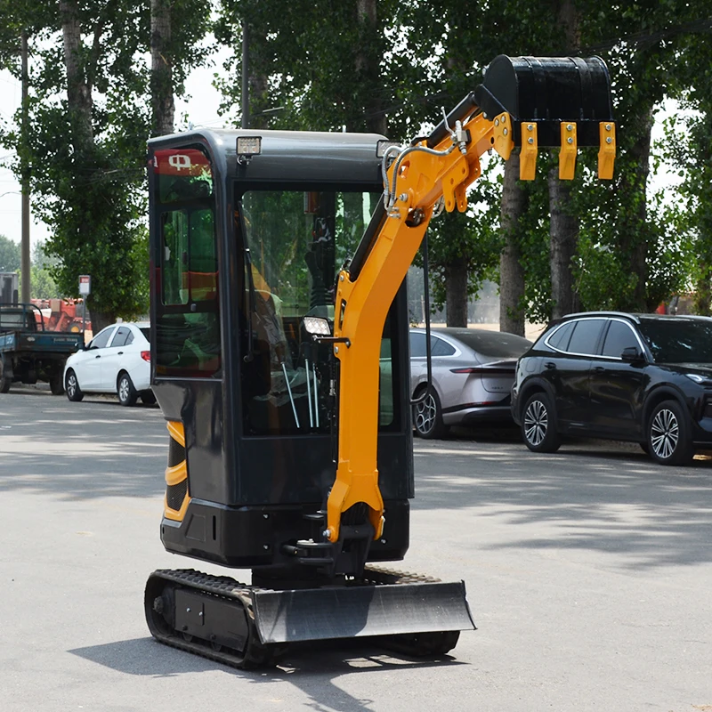 

EPA 1.8 Ton Mini Excavator Farm Mini Digger Crawler Backhoe Excavator Small Digger Customization