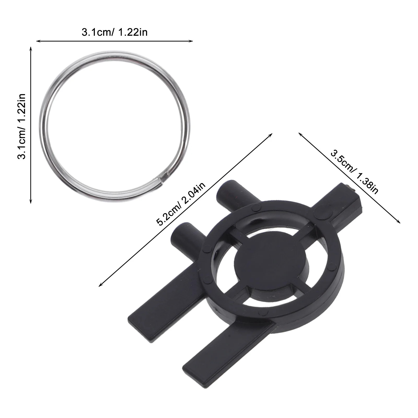 5Pcs Commercial Paper Towel Dispenser Key Set Streamlined Maintenance Durable ABS Material Efficient Accessory Keys