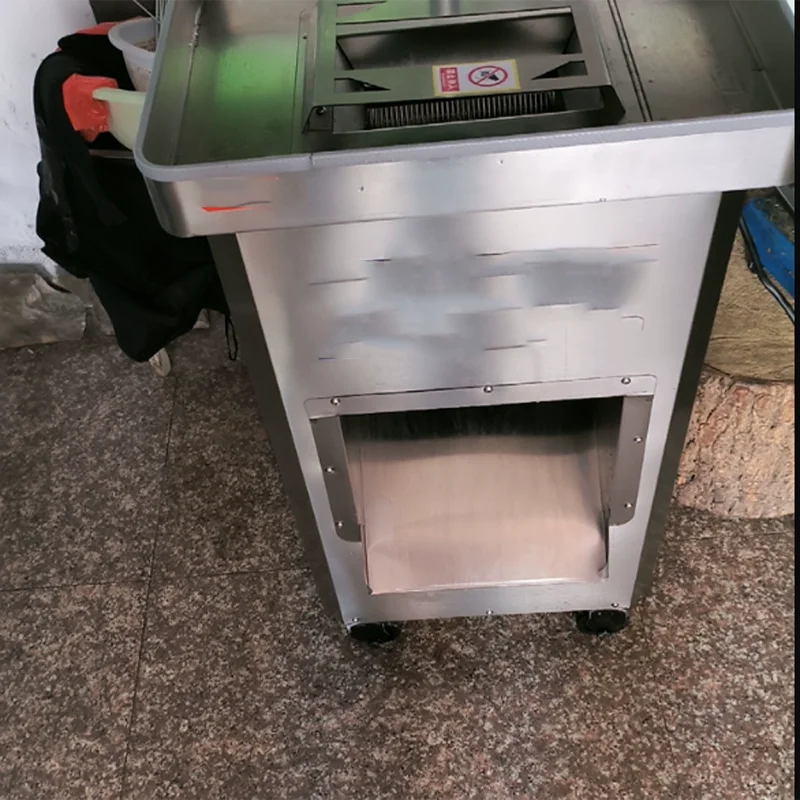 High Quality Automatic Vegetable Slicer Bird Meat Chopping Machine