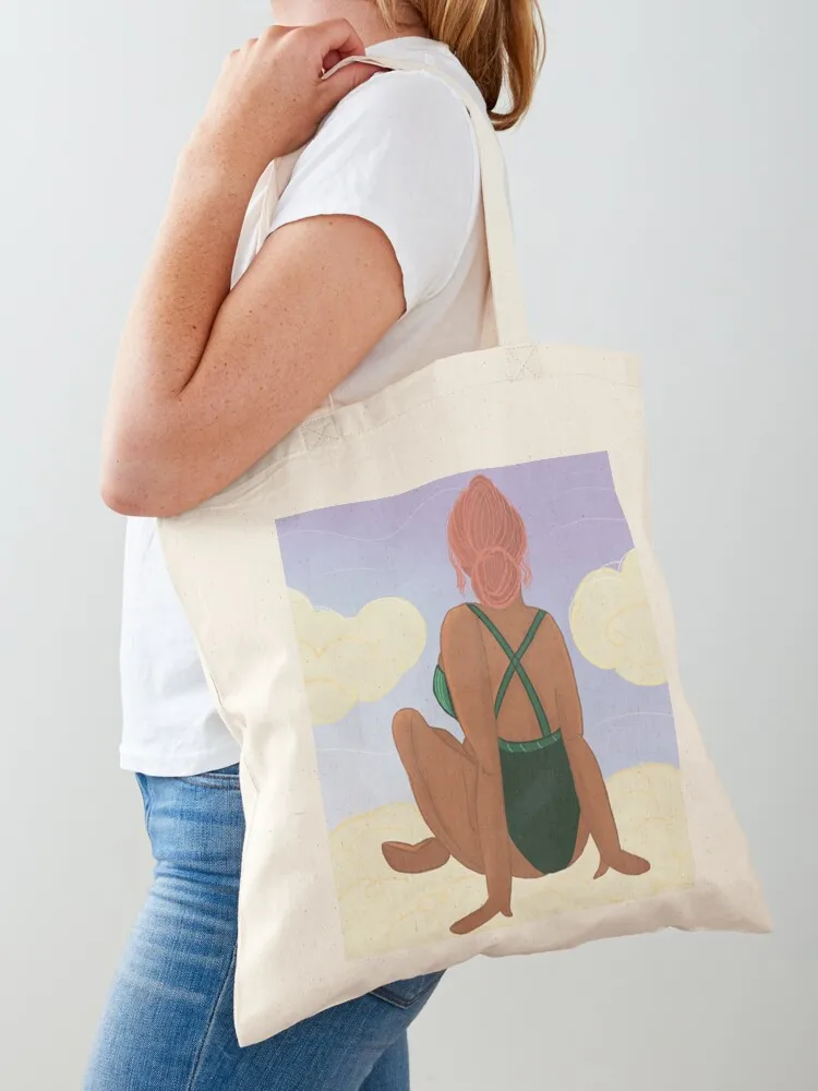 

Girl in the Clouds All over print Tote Bag Women's bag shopping bag Big women Women bags