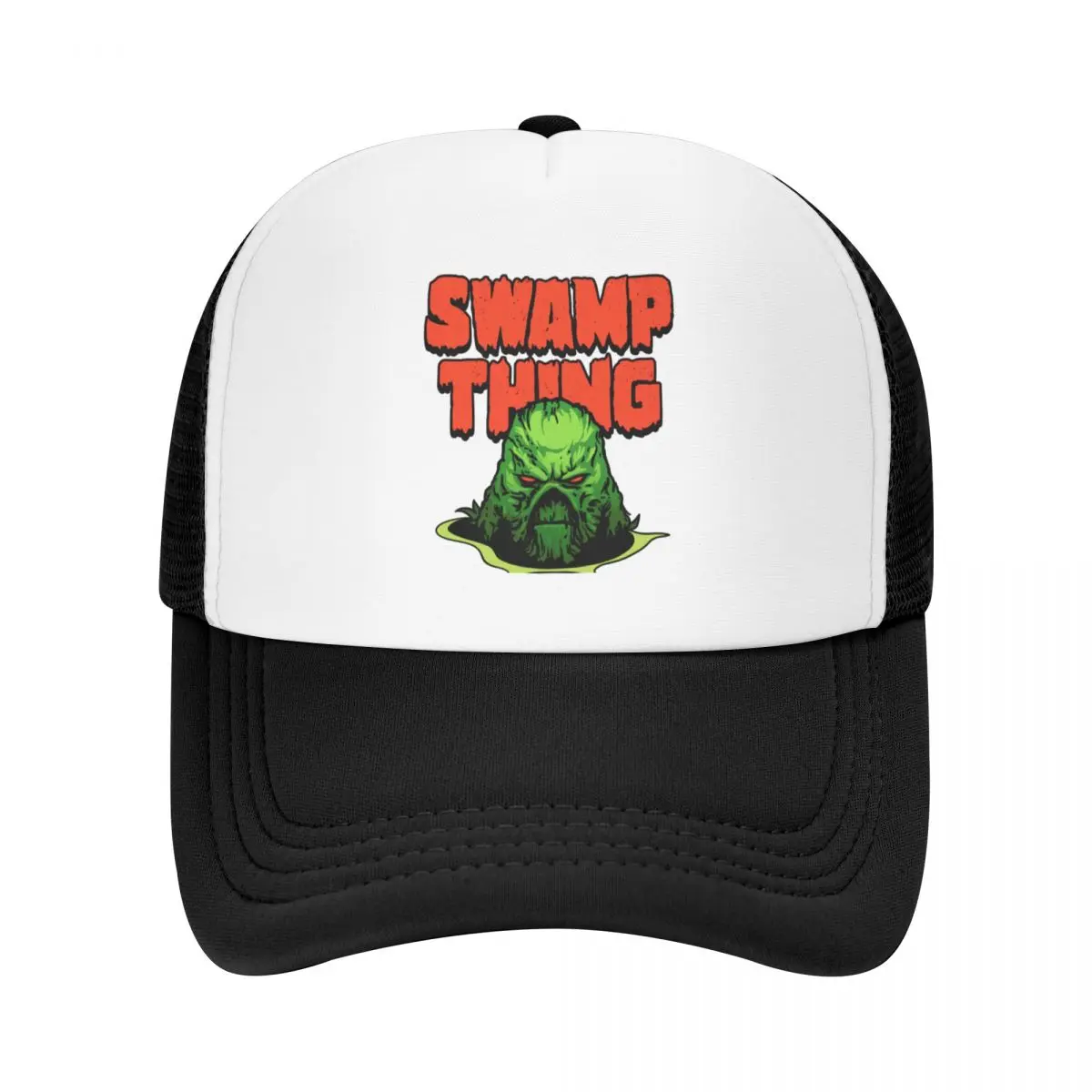 Swamp Thing Baseball Cap sun hat Snap Back Hat Rave Girl Men's