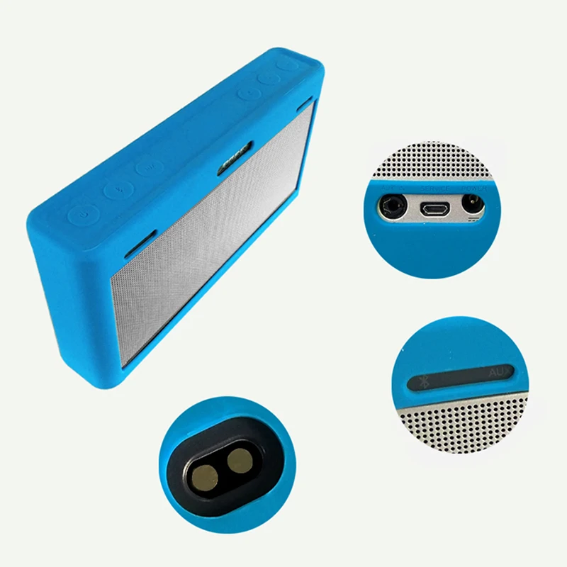 Neueste TPU-Schutzhülle aus weichem Silikon, Reiseabdeckung für Bose Soundlink Mini III Sound Link Mini 3, kabelloser Bluetooth-Lautsprecher