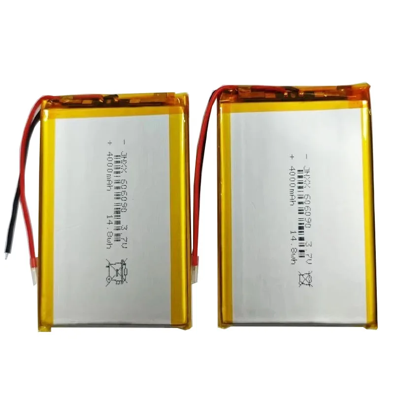 606090 3.7V 4000mAh Rechargeable Lithium Polymer Lipo Battery for Tablet Laptop PSP PAD MAVIGATOR Robot PowerBank MP4