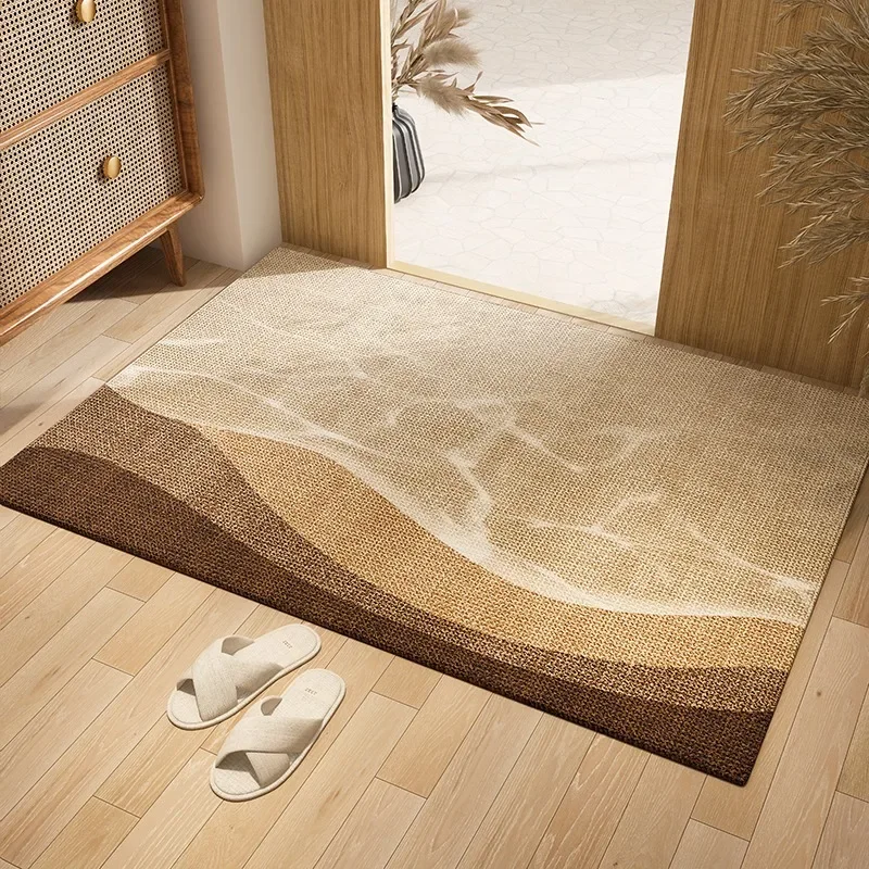 

Entrance carpet non-slip waterproof and dirt-resistant bedroom rugs minimalist art bedroom floor mat door welcome home decoratio