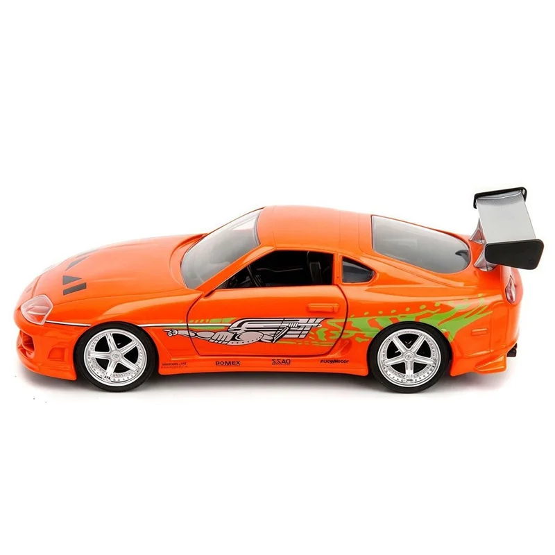 1:32 GR Supra alliage classique film modèle de voiture de sport moulé sous pression en métal piste Raing véhicules modèle de voiture Simulation Collection enfants cadeaux