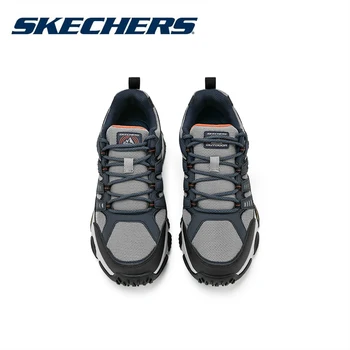 Skechers Shoes for Men 2025 New Men's Sneakers Mountaineering Camping Hiking Shoes Thick Sole Running Shoes zapatillas hombre 1