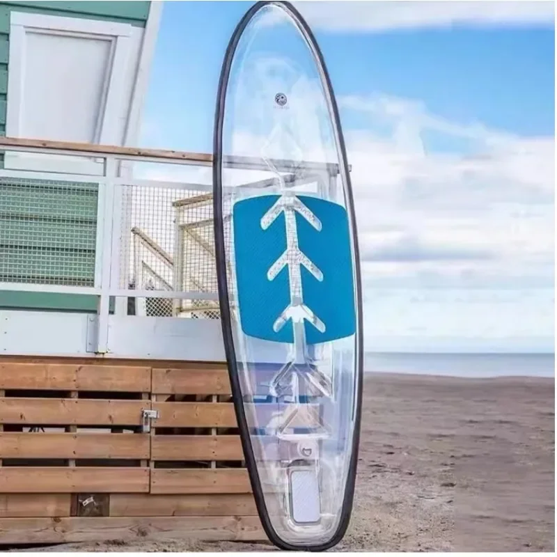 

Доска для серфинга River Water Sup, прозрачная доска для серфинга, прозрачная доска для серфинга SUP, стоячая прозрачная доска для серфинга, хрустальная доска для серфинга