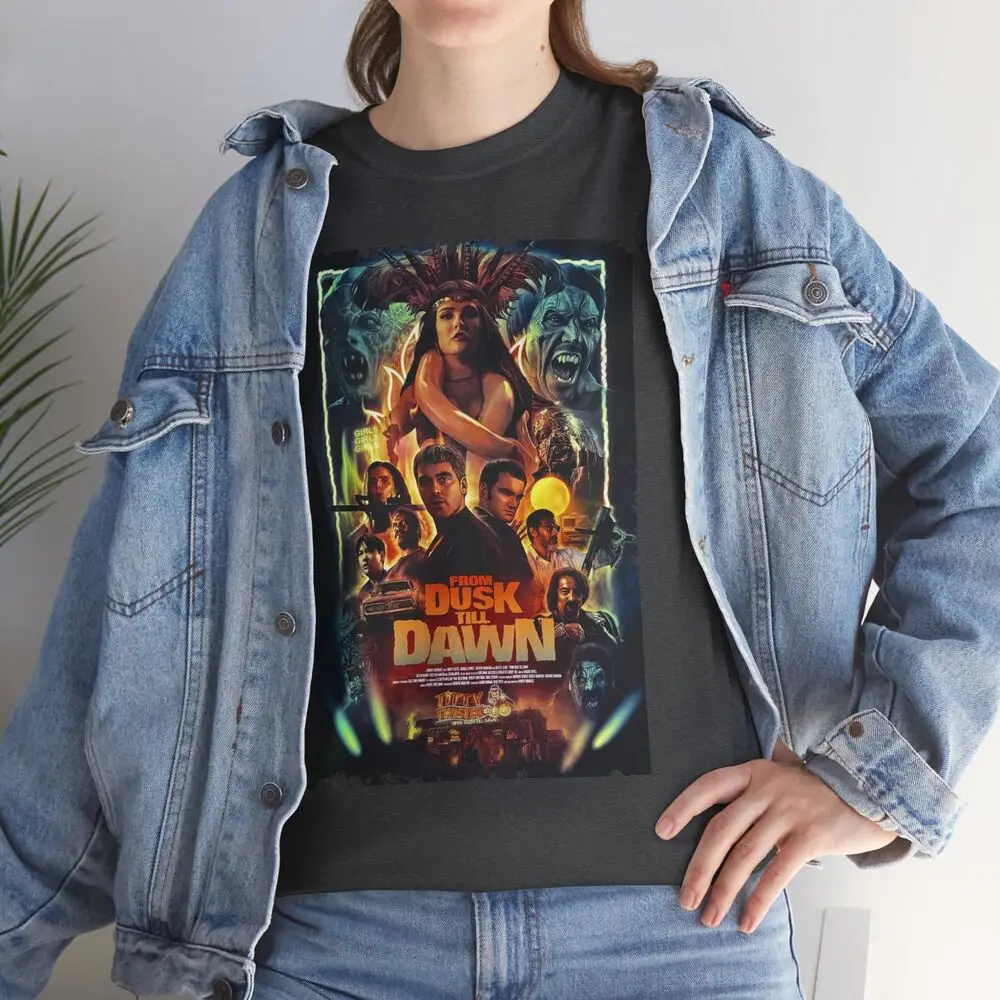 From Dusk till Dawn Retro Shirt, Vintage Movie Themed Unisex T-Shirt