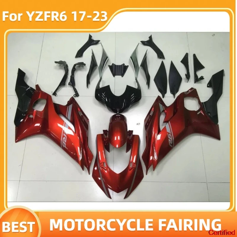 YZFR6 2017 2018 2020 2021 2023 Motorcycle Fairing Set for YZF R6 YZF-R6 17-23 100% Fit Injection Sportbike Customize Complete