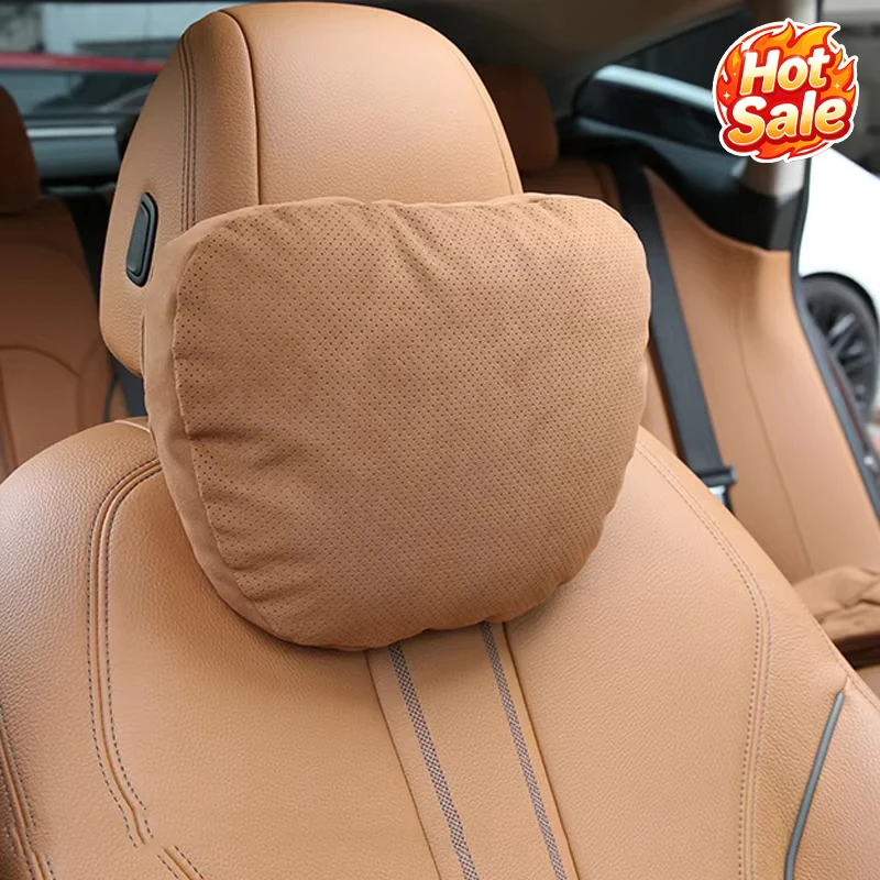 High-Quality Headrest Neck Pillow, Car Seat Lumbar Cushion, Super Soft Neck Protection, Universal Adjustable Car Neck