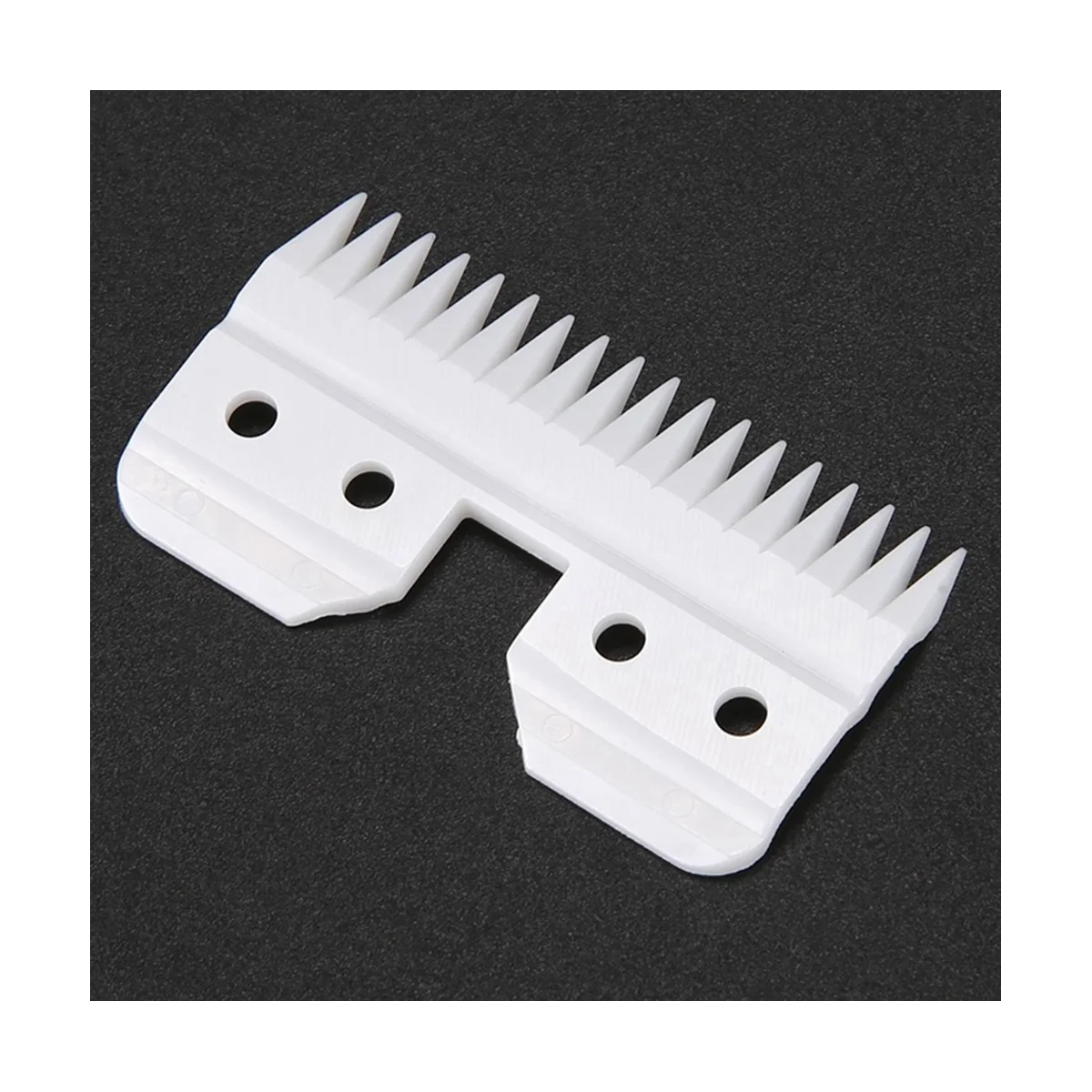 กรรไกรตัดเซรามิคแบบเปลี่ยนได้18ซี่มีดตัดเซรามิคสำหรับ A5 Oster 12ชิ้น