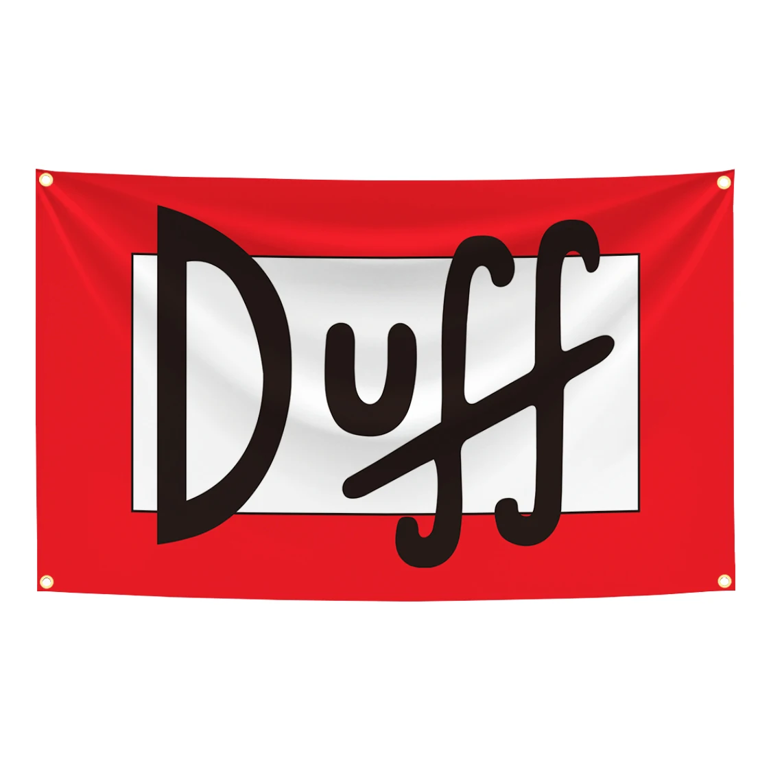 90x150cm Duffs Beer Flag Tapestry Polyester Digital Printing Banner for Garage Wall Art Out Door Decoration