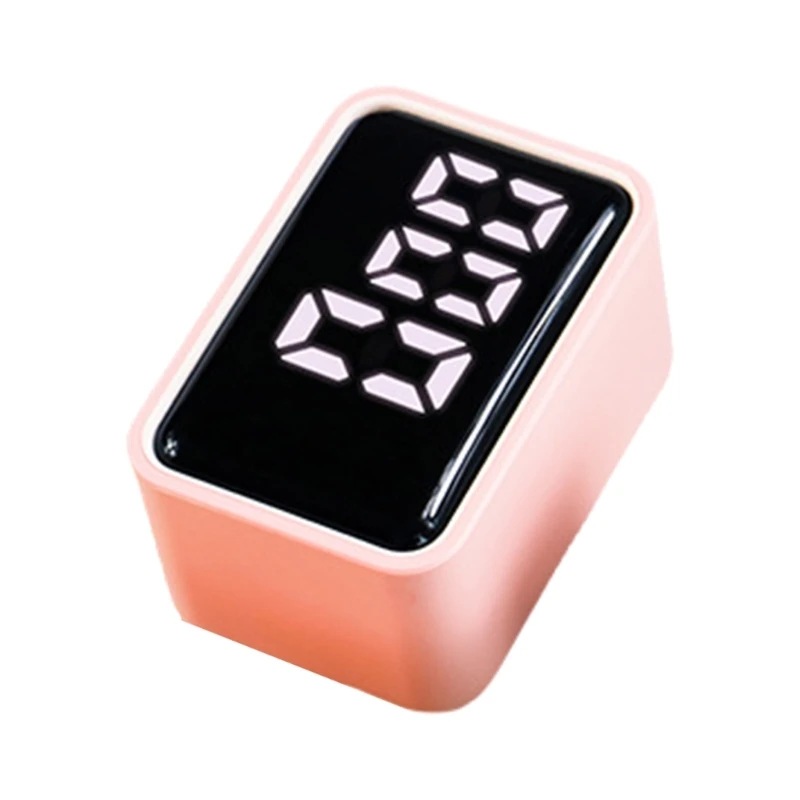 Digital Timer จับเวลาครัวนับถอยหลังชาร์จห้องครัวปรับความสว่างจอแสดงผล LED Time Management Drop ship