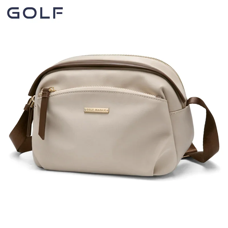 GOLF Lady Crossbody Shoulder Bag Canvas Zipper Messenger Small Bags Summer Casual Leisure Travel Purse Handbag for College Girls