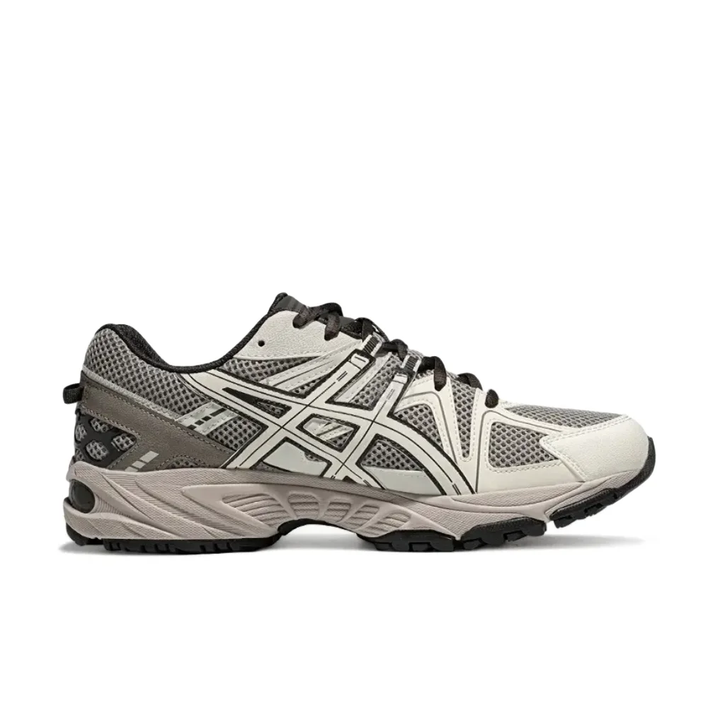 Asics Gel-Kahana TR Synthetic Leather Low-Top Dad Sneakers Gray Comfortable Versa Cushioned Durable for Unisex Fit 1203A390-026 view 3