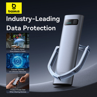 Baseus FlyJoy Series SSD Enclosure(M.2 NVMe and SATA) Space Grey NEW