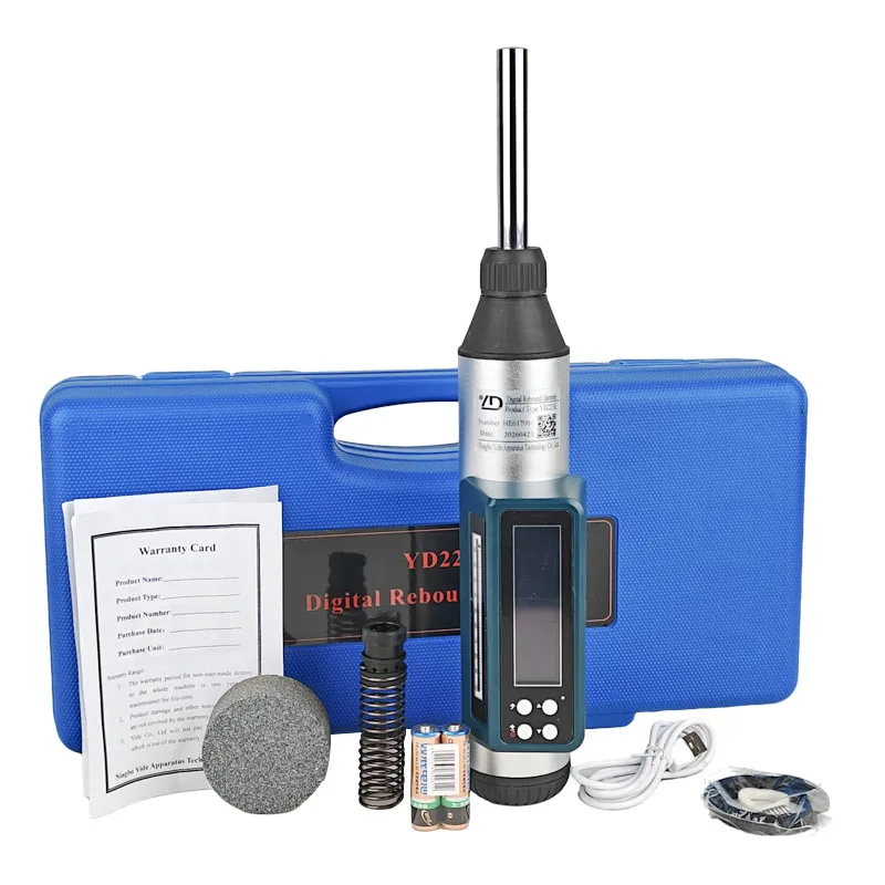 Foam ball rebound tester, rubber elasticity tester, portable ZC3-A concrete rebound tester
