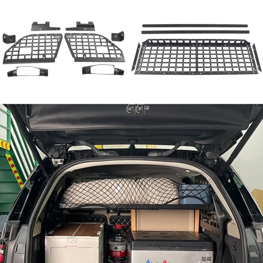 

For Land Rover Discovery 5 L462 2017-2022 Accessories Window MOLLE Panels Car Rear Trunk Debris Rack Car-Styling