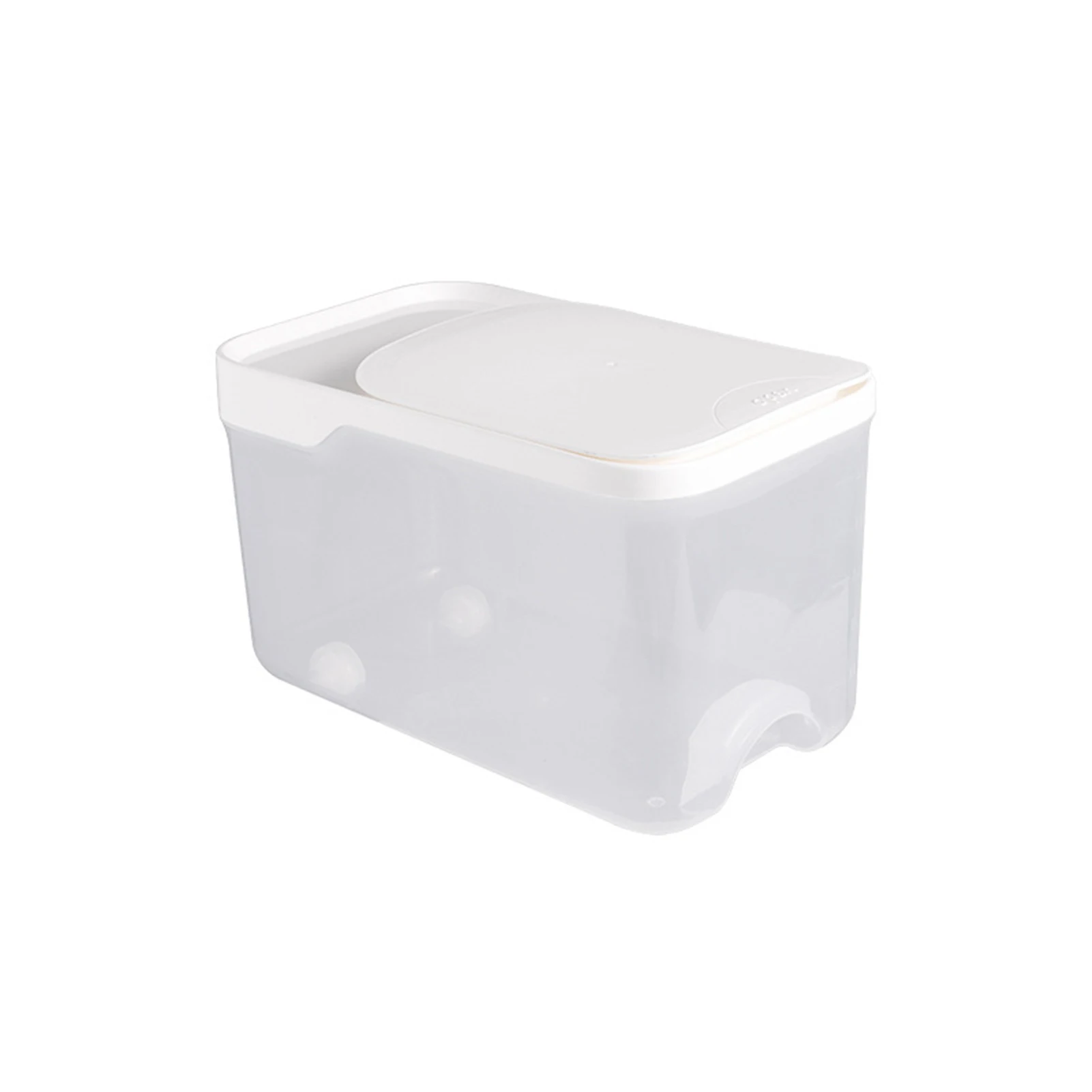 Rice Storage Box Dry Food Containers Dispenser Large Capacity Cereal Containers For Kitchen