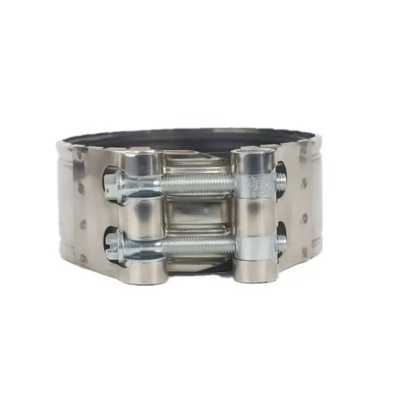 Reinforce hose clamp stainless steel pipe band clamp