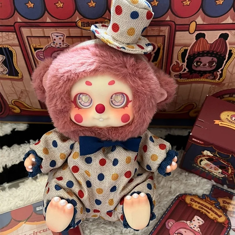 

Authentic Cino Dream Circus Cino Theme Blind Box Full Box Plush Doll Handmade Toy Collection Ornament Children Birthday Gift