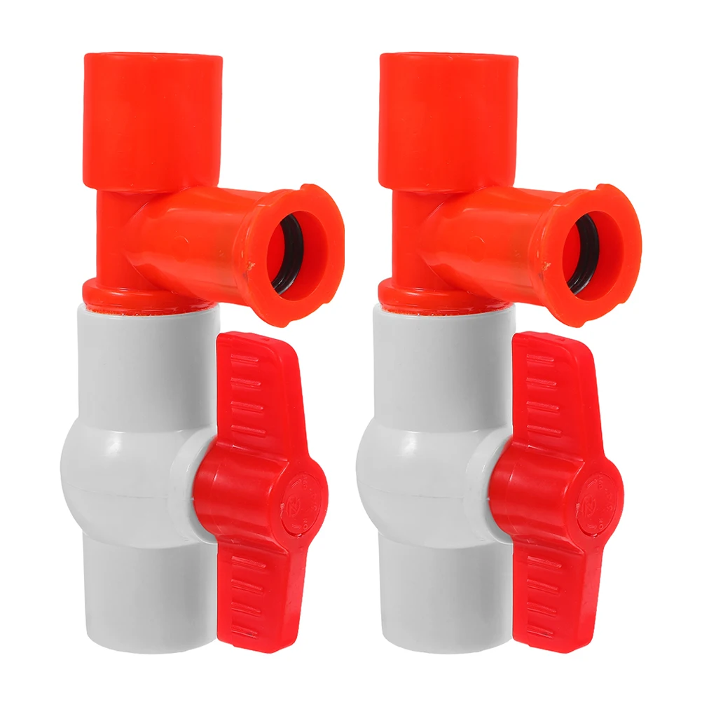 

2pcs Water Line Pressure Regulator End Air Release Valve Durable Easy Installation Rabbit Watering System Poultry