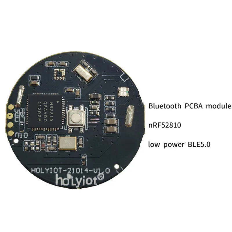 Imagem -04 - Holyiot-wireless Beacon Tag Ble Baixo Consumo de Energia Módulo de Automação Posicionamento Interior Ibeacon Smart Home Iot Nrf52810